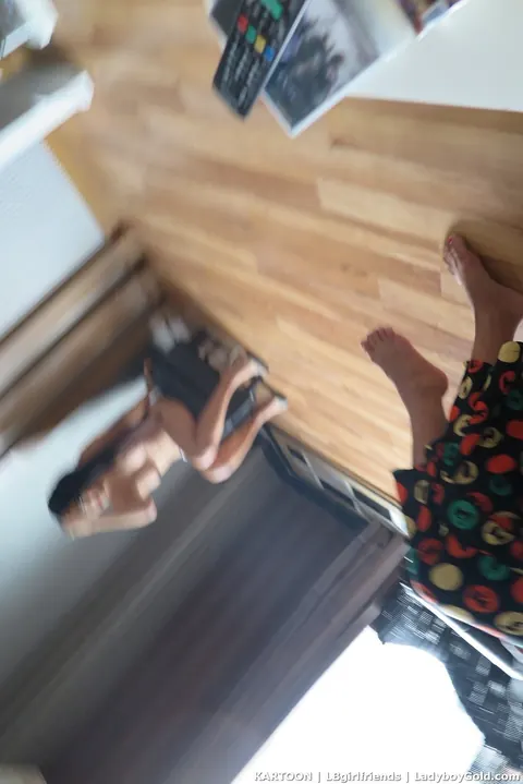 Trans Woman Strips Out of Her Panties and Poses Nude – photo 12 of 18