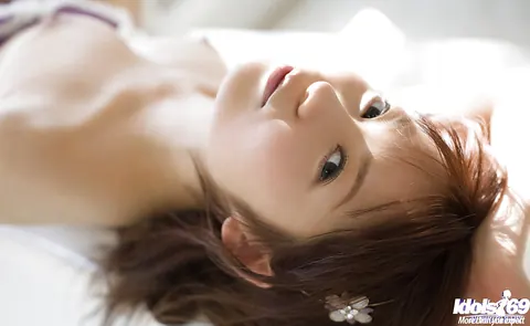 Japanese Woman in Lingerie and Socks Strips Nude – photo 5 of 16