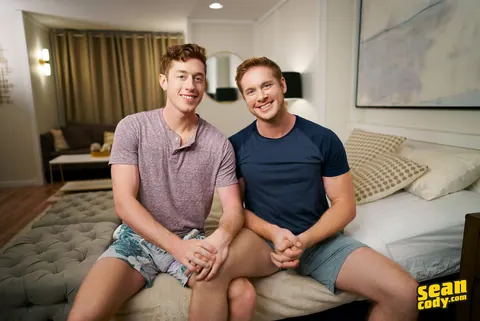 Two Men Kiss and Flip Fuck Until They Cum – photo 1 of 20