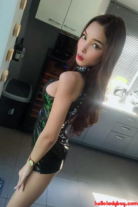 Trans Woman in Latex Fucks Her Partner – photo 16 of 20