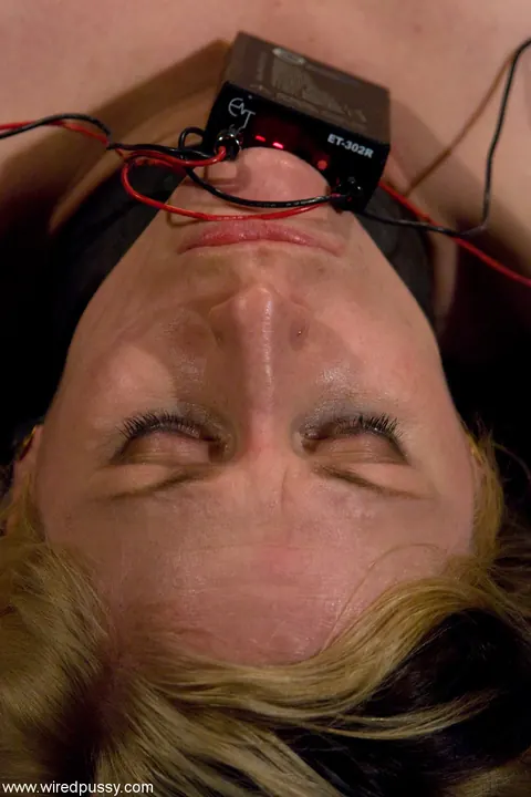 Blonde Dominates Bound Partner in Lesbian Bondage – photo 5 of 21