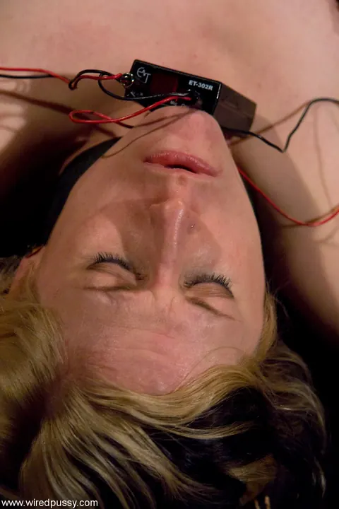 Blonde Dominates Bound Partner in Lesbian Bondage – photo 6 of 21