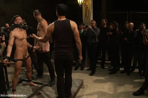 Bound Man Deepthroats His Partner – photo 5 of 21