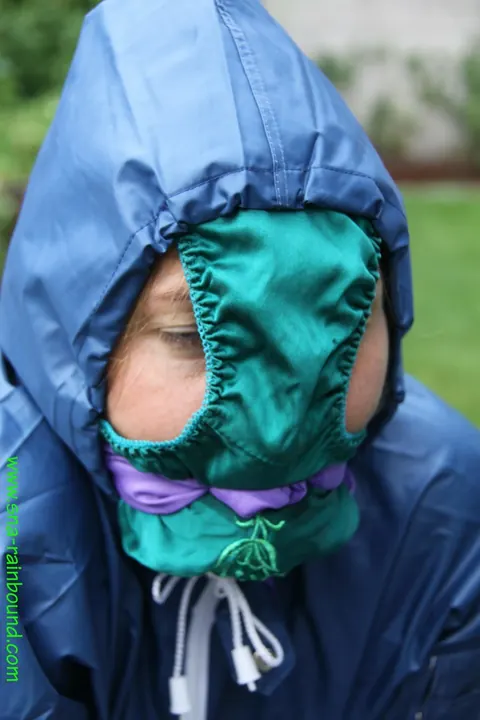 Thick MILF Bound to Table Outdoors with Panties on Face – photo 16 of 16