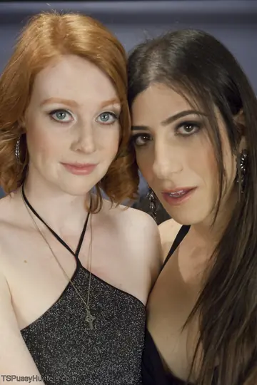 Trans Woman Fingers and Licks Partner for Lesbian Sex