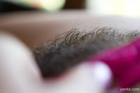 Chubby Woman Spreads Her Hairy Bush by the Window – photo 5 of 17