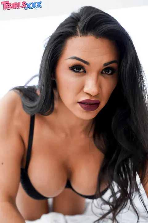 Thick Trans Woman Takes Anal and Kisses Her Partner – photo 4 of 16