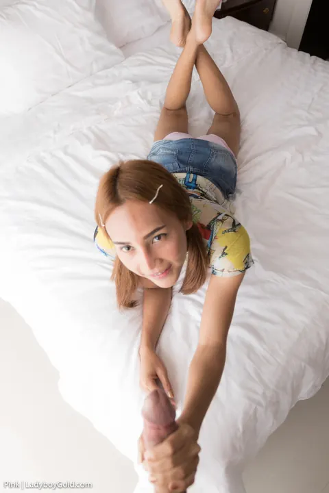 Thai Trans Woman Takes Bareback Anal in Doggy – photo 3 of 17