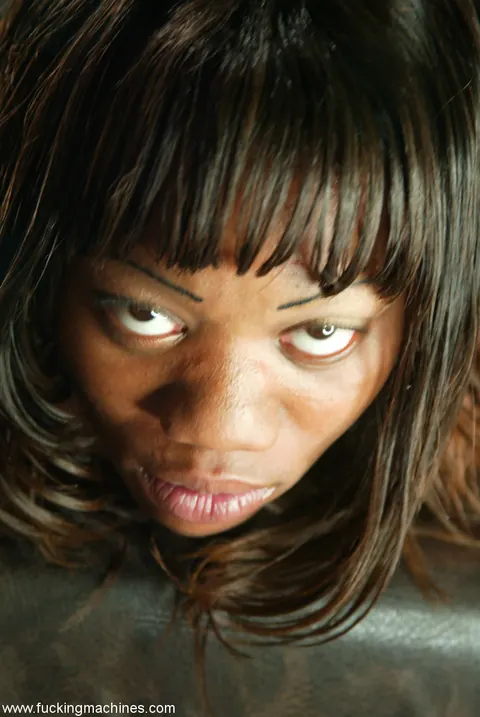 Erica Sommers: Tall Ebony MILF in Bondage Uses a Dildo and Squirts – photo 6 of 17