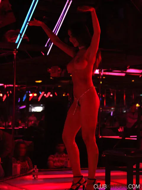 Katsuni: Busty Enhanced Asian MILF Strips Naked in Heels – photo 12 of 15