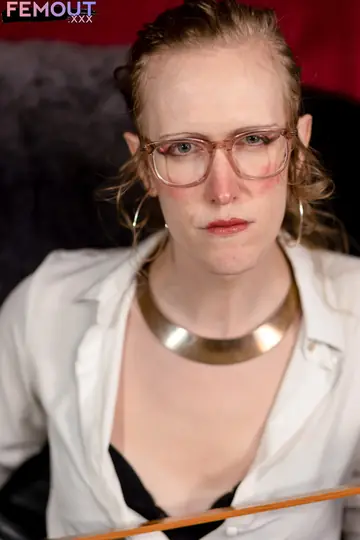 Trans Woman Poses Nude Showing Her Body Front and Back