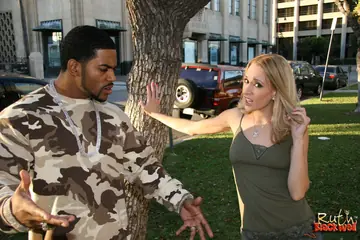 Kelly Wells – Mature Blondes Share a Big Black Cock and Take Anal
