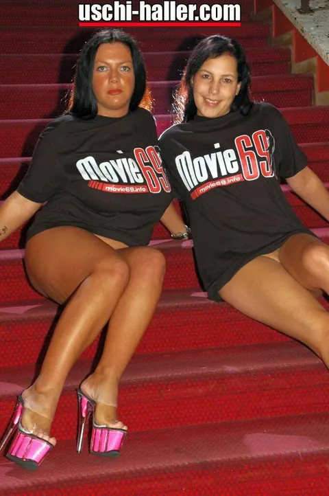 German MILF Flashes Her Legs in a Cinema – photo 11 of 16