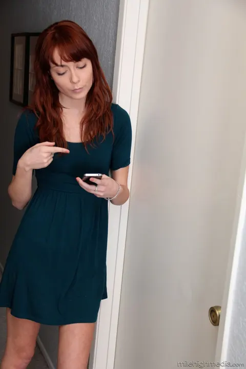 Zoe Voss: Skinny Redhead Sucks and Fucks Her Partner – photo 11 of 18
