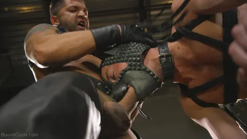 Two Men Bound in Rope Restraints for BDSM Play – photo 2 of 14