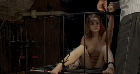 Red Linx: Redhead Stripped for BDSM Bondage and Electrical Play – photo 18 of 19