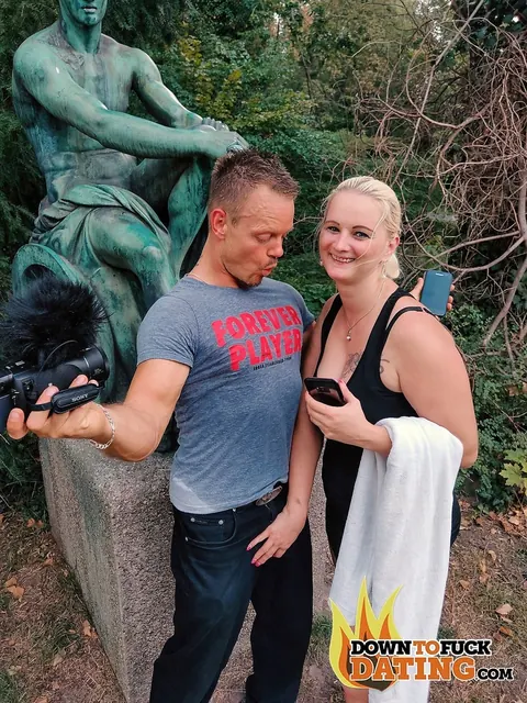Thick German MILF Gets Fucked Doggy Style in the Garden – photo 20 of 20