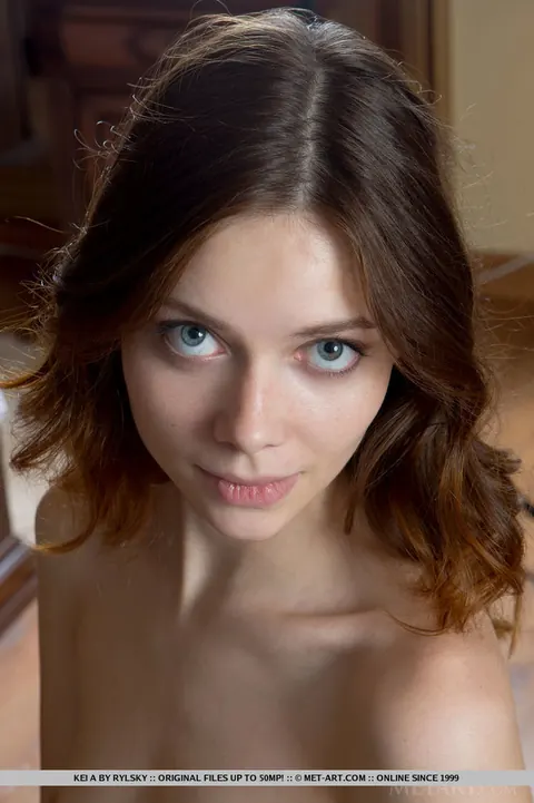 Kei A: Skinny Brunette Shows Her Hairy Bush and Small Tits – photo 7 of 18