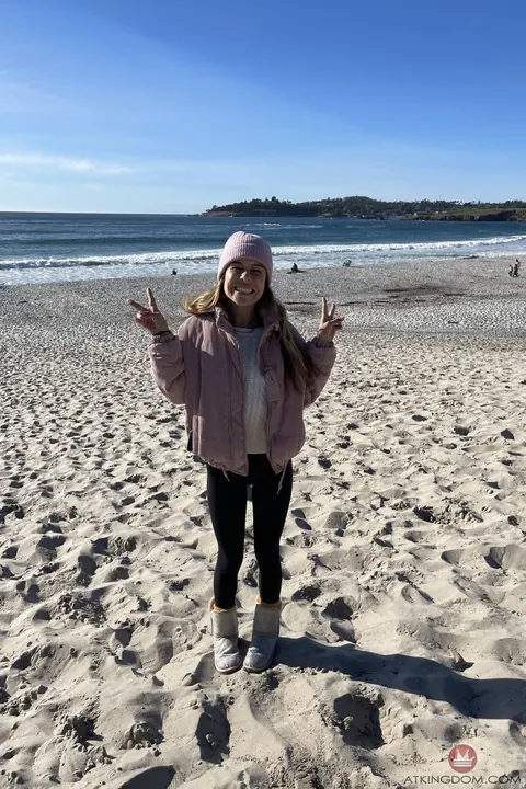 Summer Vixen: Slim Blonde in Glasses and Boots Spreads on the Beach – photo 1 of 21