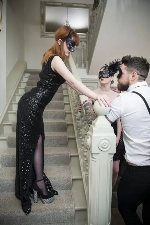 Carly Rae: Slim British Redhead in Uniform Takes Anal Doggy Style on the Stairs – photo 15 of 21
