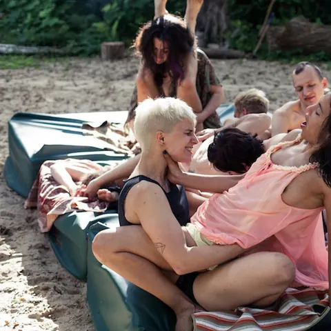 Lina Bembe: Tall PAWG Latina and European Woman Get Banged Outdoors – photo 4 of 12