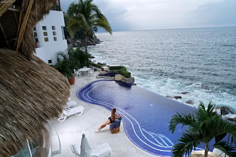Lorena Garcia: Spanish Brunette Strips Off Her Bodysuit and Bends Over by the Pool – photo 3 of 21