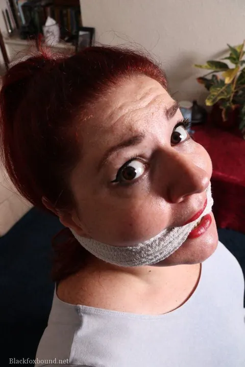 British MILF in Pigtails Tied to a Chair in Bondage – photo 14 of 16