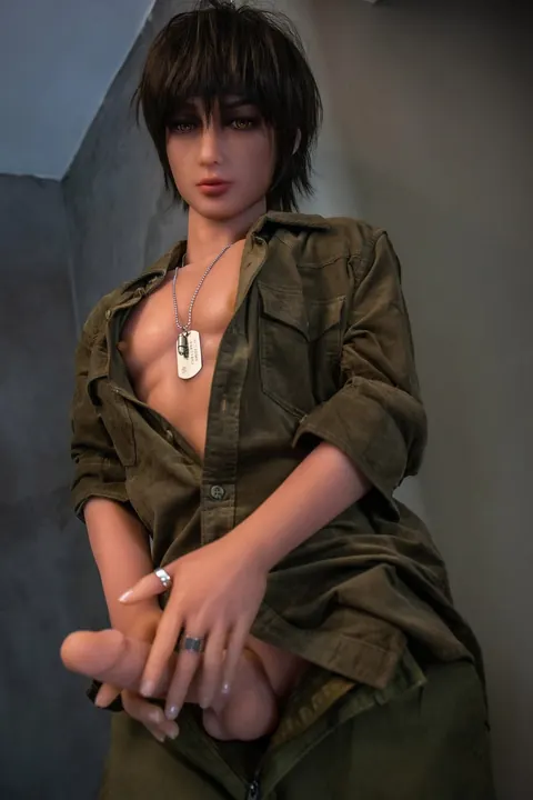Woman in Costume Uniform Poses and Strips – photo 8 of 19