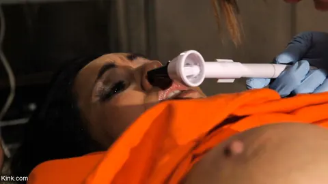 Emma Haize: Slim Latina Doctor Bound and Eaten Out by Her Brunette Partner – photo 5 of 17