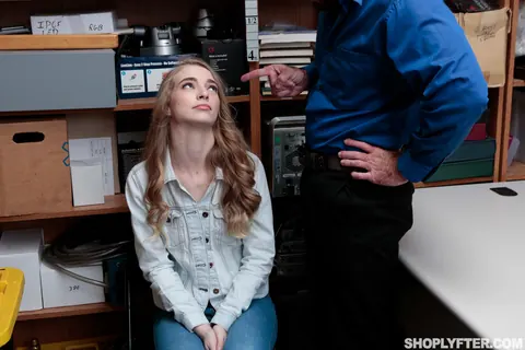 Lana Sharapova: Blonde Russian with Natural Tits Gets Fucked in the Office – photo 4 of 21