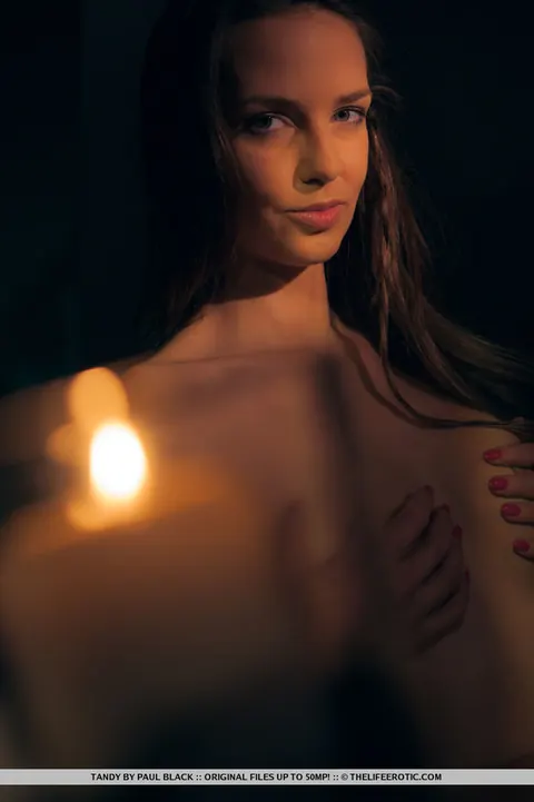 Thick European Babe Bares All by Candlelight – photo 5 of 16