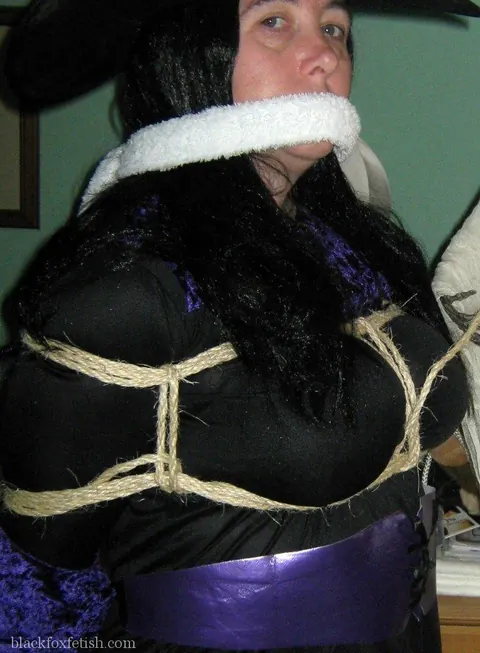 Mature Women in Costumes Bound and Spread in Halloween BDSM Compilation – photo 10 of 16