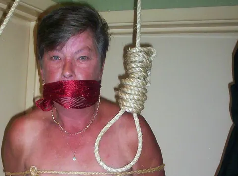 Mature Women in Costumes Bound and Spread in Halloween BDSM Compilation – photo 13 of 16