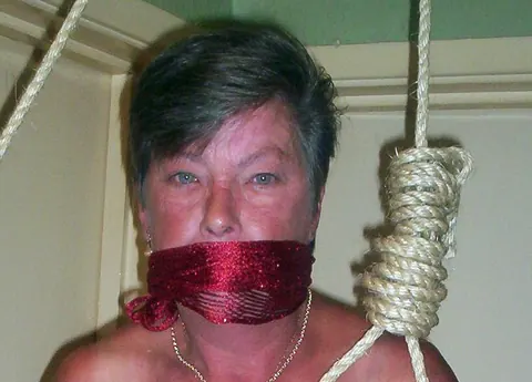 Mature Women in Costumes Bound and Spread in Halloween BDSM Compilation – photo 14 of 16