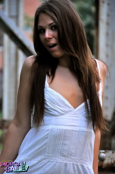 Trans Woman Poses Nude in Panties Outdoors – photo 4 of 12