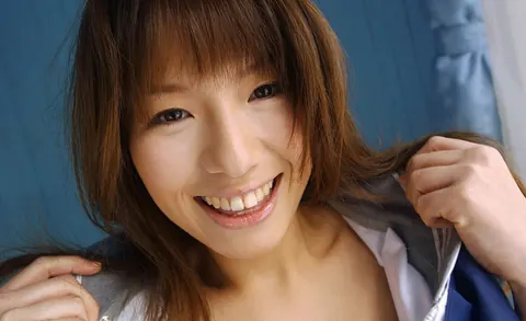 Towa Aino: Japanese Brunette Removes Her Bra in Public Wearing Socks and Uniform – photo 9 of 16