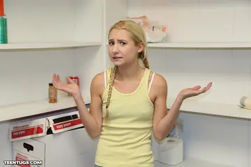 Odette Delacroix – Short-Haired Blonde Undresses and Gives a POV Handjob