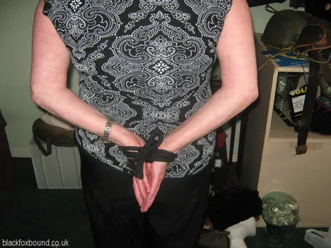 BBW with Short Hair Bound in a Skirt – photo 6 of 16