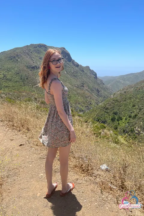 Scarlet Skies: Redhead with Glasses Takes Anal and Spreads on the Beach – photo 17 of 21
