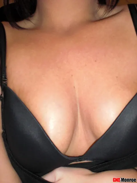 Tattooed PAWG Removes Her Black Bra and Poses in Panties – photo 2 of 12