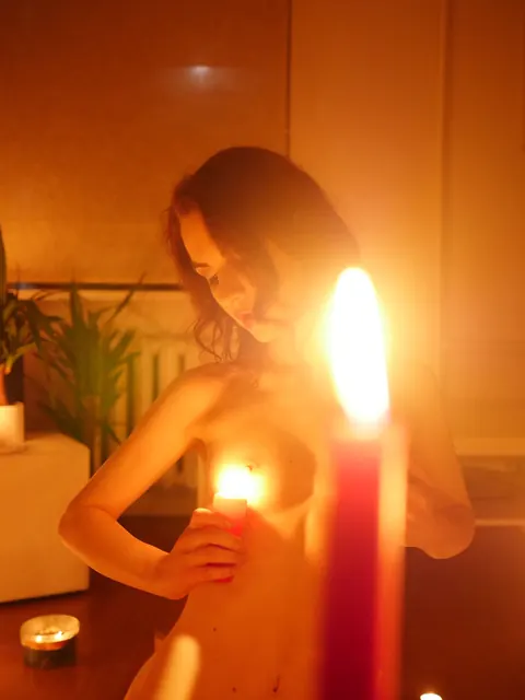 Joseline Joker: Redhead Bares Her Small Natural Tits and Spreads Wide – photo 2 of 18