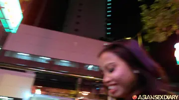 Petite Asian MILF Gives Head and Gets Fucked Doggy Style in a Hotel