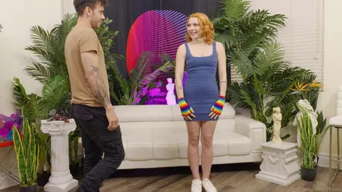 Riley Jean: Redhead with Natural Tits Sucks Cock, Takes Anal and Uses a Dildo – photo 3 of 21