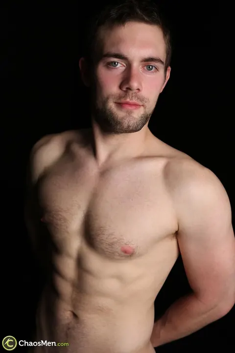 Hairy Man Strokes His Cock in Close-Up – photo 9 of 21