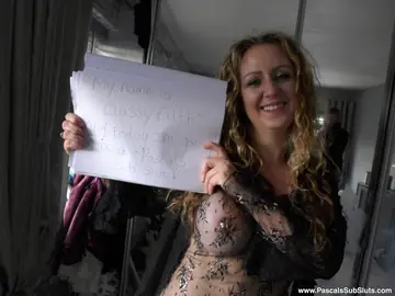 Classy Filth – Amateur with Big Enhanced Tits in Lingerie and Heels Fingers Her Pussy