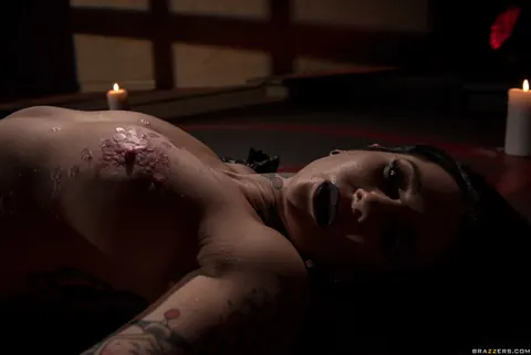 Joanna Angel: Petite Brunette in Latex Takes Anal Toy and Cock – photo 7 of 21