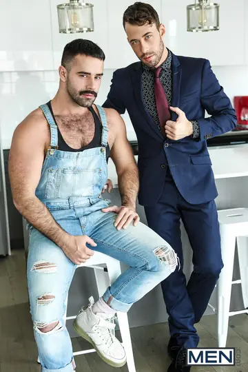 Thick Big-Ass Guy Sucks Cock and Gets Fucked Missionary