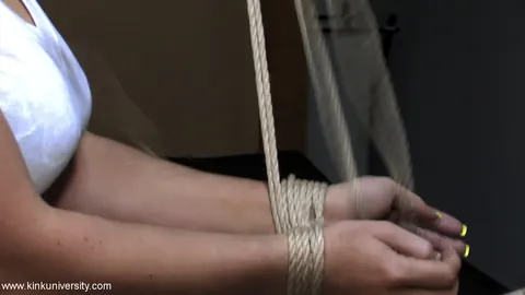 Bella Rossi: Busty Redhead Tied Up in Bondage Restraints – photo 11 of 15