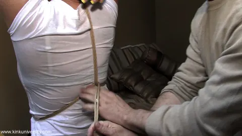 Bella Rossi: Busty Redhead Tied Up in Bondage Restraints – photo 13 of 15