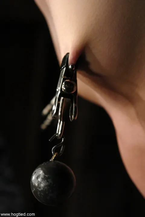 Sarah Jane Ceylon: Slim Blonde MILF Bound to a Pillar in Bondage – photo 4 of 21